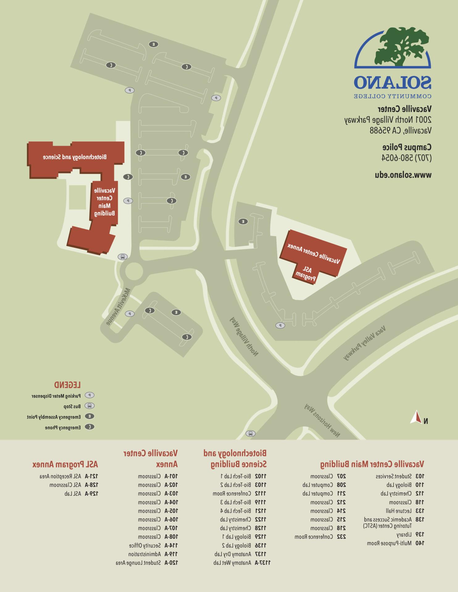 Faifield Campus Map